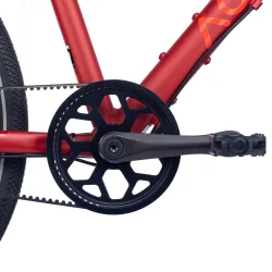 24" letvgts alu cykel 7 gear ACADEMY GRADE 5 belt - med remtrk - rd