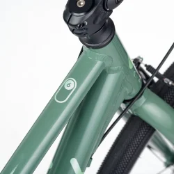 26" letvgts alu cykel 7 gear ACADEMY GRADE 6 Belt - med remtrk - oliven grn