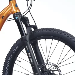 24 tommer letvgts aluminium cykel 9-gear Trail - orange