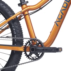 24 tommer letvgts aluminium cykel 9-gear Trail - orange