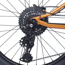 24 tommer letvgts aluminium cykel 9-gear Trail - orange