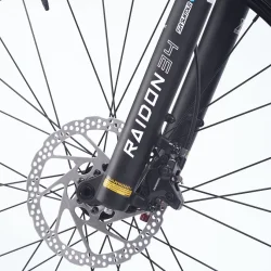 27.5" letvgts MTB cykel ACADEMY Trail 7 RH33 med 10 gear - sort