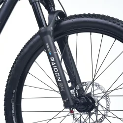 27.5" letvgts MTB cykel ACADEMY Trail 7 RH38 med 10 gear - sort