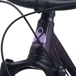 20" letvgts brnecykel i aluminium ACADEMY PUMP 4 - Blomme lilla