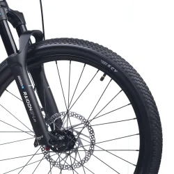 24" letvgts alu cykel ACADEMY PUMP 5 - mrke lilla