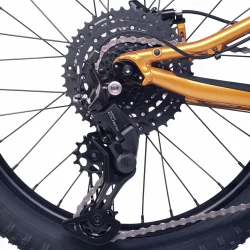 20" ultralet mountainbike brnecykel 9-gear ACADEMY Trail 4 - Rav orange