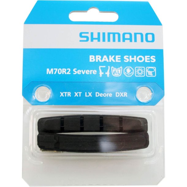  Shimano  bremseklods Rubber V-BR M70R2 + 1mm