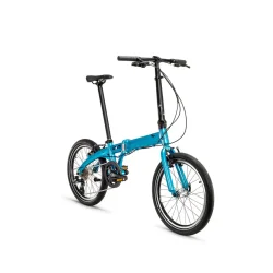 20" foldecykel COAST Hightide 8-gear No. 04 - himmelbl�