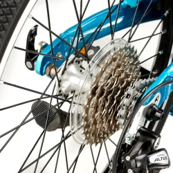 20" foldecykel COAST Hightide 8-gear No. 04 - himmelbl�