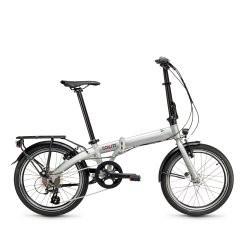 20" Foldecykel COAST Hightide 8-gear No. 03 - s�lv