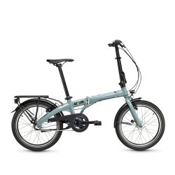 20" Foldecykel COAST Hightide 3-gear No. 01 - slvbl