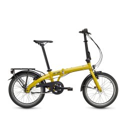 20" foldecykel COAST Hightide 7-gear No. 02 - sennep gul