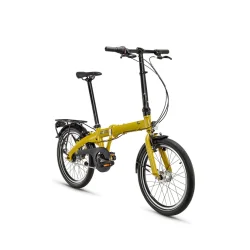 20" foldecykel COAST Hightide 7-gear No. 02 - sennep gul