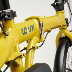 20" foldecykel COAST Hightide 7-gear No. 02 - sennep gul