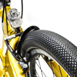 20" foldecykel COAST Hightide 7-gear No. 02 - sennep gul