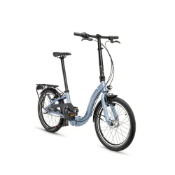 20" foldecykel med lav indstigning COAST Lowtide No. 01 3-gear, fodbremse - bl