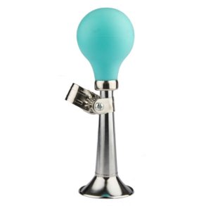 Cykelhorn til brn 'lige' PexKids - krom med blgrn