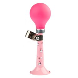 Cykelhorn til brn, med enhjrninger - lyserd