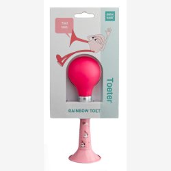 Cykelhorn til brn, med enhjrninger - lyserd