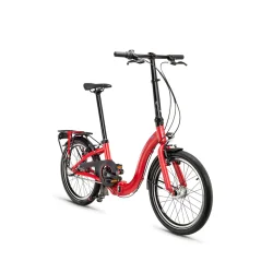 20" foldecykel med lav indstigning COAST Lowtide No. 01 3-gear, fodbremse - rd