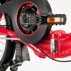 20" foldecykel med lav indstigning COAST Lowtide No. 01 3-gear, fodbremse - rd