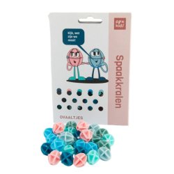 Egerrasler PexKids "bolde" assorteret 6 farver, 30 styk pk.