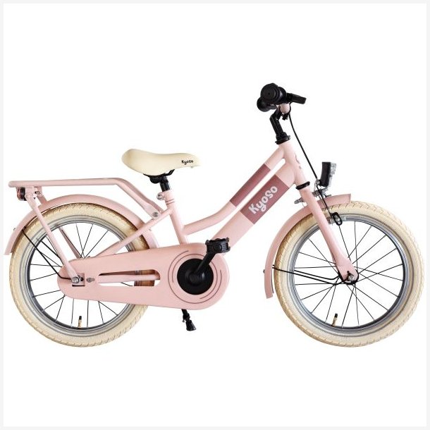 Kyoso Blossom Breeze 16" pigecykel med fodbremse - mat lyser�d