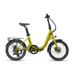 20" El Foldecykel COAST JIFO LIGHT 7-gear Honning gul