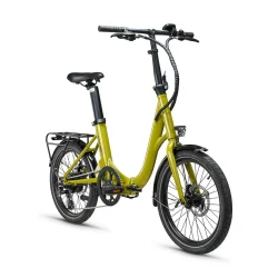 20" El Foldecykel COAST JIFO LIGHT 7-gear Honning gul