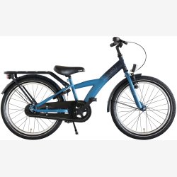 Kyoso X-Rider 20-tommer drengecykel med fodbremse - m�rkebl�/sort
