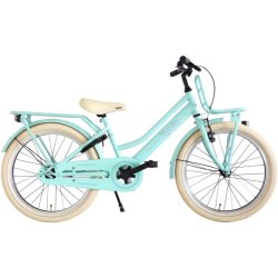 Kyoso Blossom Breeze 20-tommer pigecykel med fodbremse og frontlad - mintgr�n