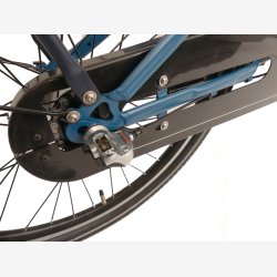 Kyoso X-Rider 24 tommer Nexus-3 gear drengecykel med fodbremse - m�rkebl�/sort