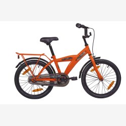 B�rnecykel Bikefun "No Rules" 18 tommer med fodbremse - orange