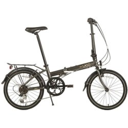 Foldecykel U-Go Just D6 - 20 tommer - Nexus 6 gear - V-bremse - Jerngr
