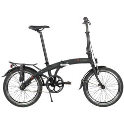 Foldecykel U-Go Dare S1 - 20 tommer - Single speed - V-bremse og fodbremse - Rget sort
