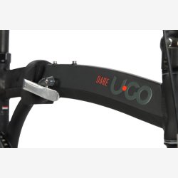 Foldecykel U-Go Dare S1 - 20 tommer - Single speed - V-bremse og fodbremse - Rget sort