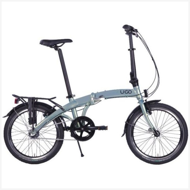 Foldbar cykel U-Go Dare i3 - 20 tommer - Nexus 3 gear - V-bremse - Alpine Green