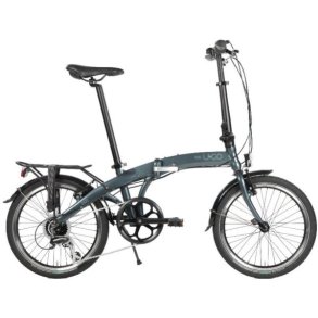 Foldecykel U-Go Dare D7 - 20 tommer - 7 gear derailleur - V-bremse - Ocean Grey