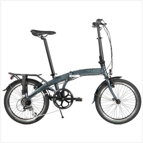 Foldecykel U-Go Dare D7 - 20 tommer - 7 gear derailleur - V-bremse - Ocean Grey