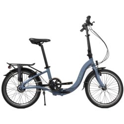 Foldecykel 20" U-Go Now i7 med lav indstigning - Nexus 7 speed - V-bremse - preussisk bl�