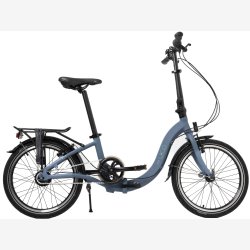 Foldecykel 20" U-Go Now i7 med lav indstigning - Nexus 7 speed - V-bremse - preussisk bl