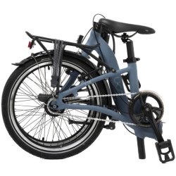 UGO foldecykel med lav indstigning Entry Now I7, 7 gear - prussian bl�