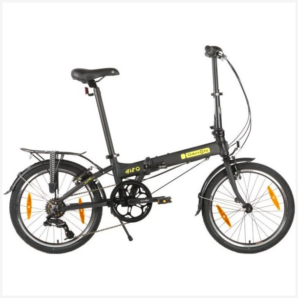 Foldecykel 20" Dahon Hit D6 med V-bremse - (pitch) matsort