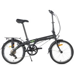 Foldecykel 20" Dahon Vybe D7 Shadow med V-bremse - mat sort