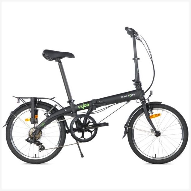 Foldecykel 20" Dahon Vybe D7 Shadow med V-bremse - mat sort
