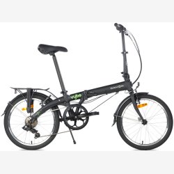 Foldecykel 20" Dahon Vybe D7 Shadow med V-bremse - mat sort