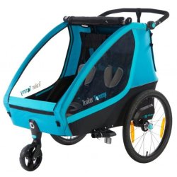 Cykeltrailer til b�rn Mirage Tommy - til 1 eller 2 b�rn