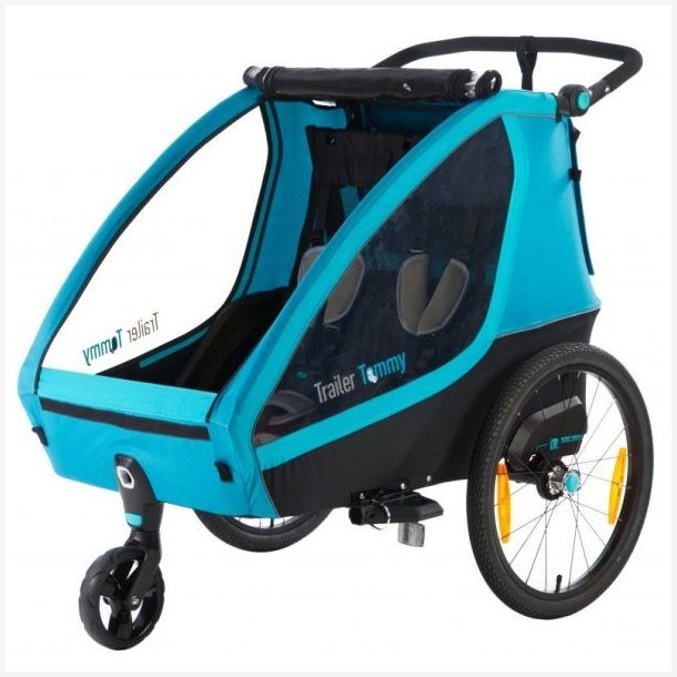 Cykeltrailer til b�rn Mirage Tommy - til 1 eller 2 b�rn