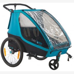 Cykeltrailer til brn Mirage Tommy - aluminum ramme