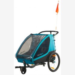Cykeltrailer til brn Mirage Tommy - aluminum ramme